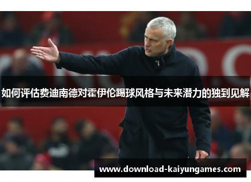 如何评估费迪南德对霍伊伦踢球风格与未来潜力的独到见解